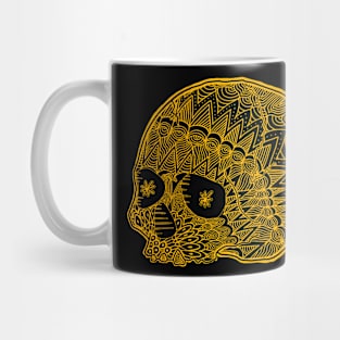 Psychedelic Skull Mug